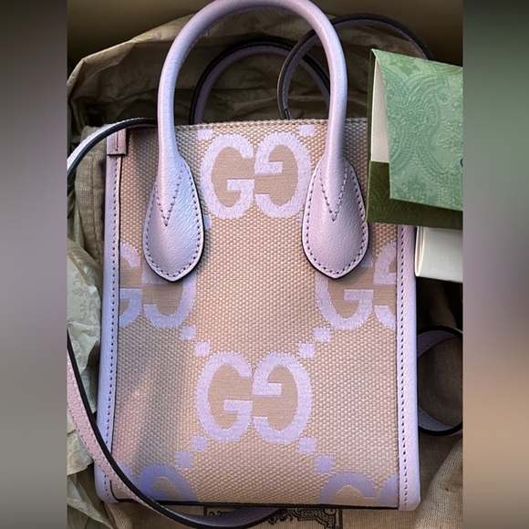 Gucci Purple Mini Tote Bag - Picture 2 of 6